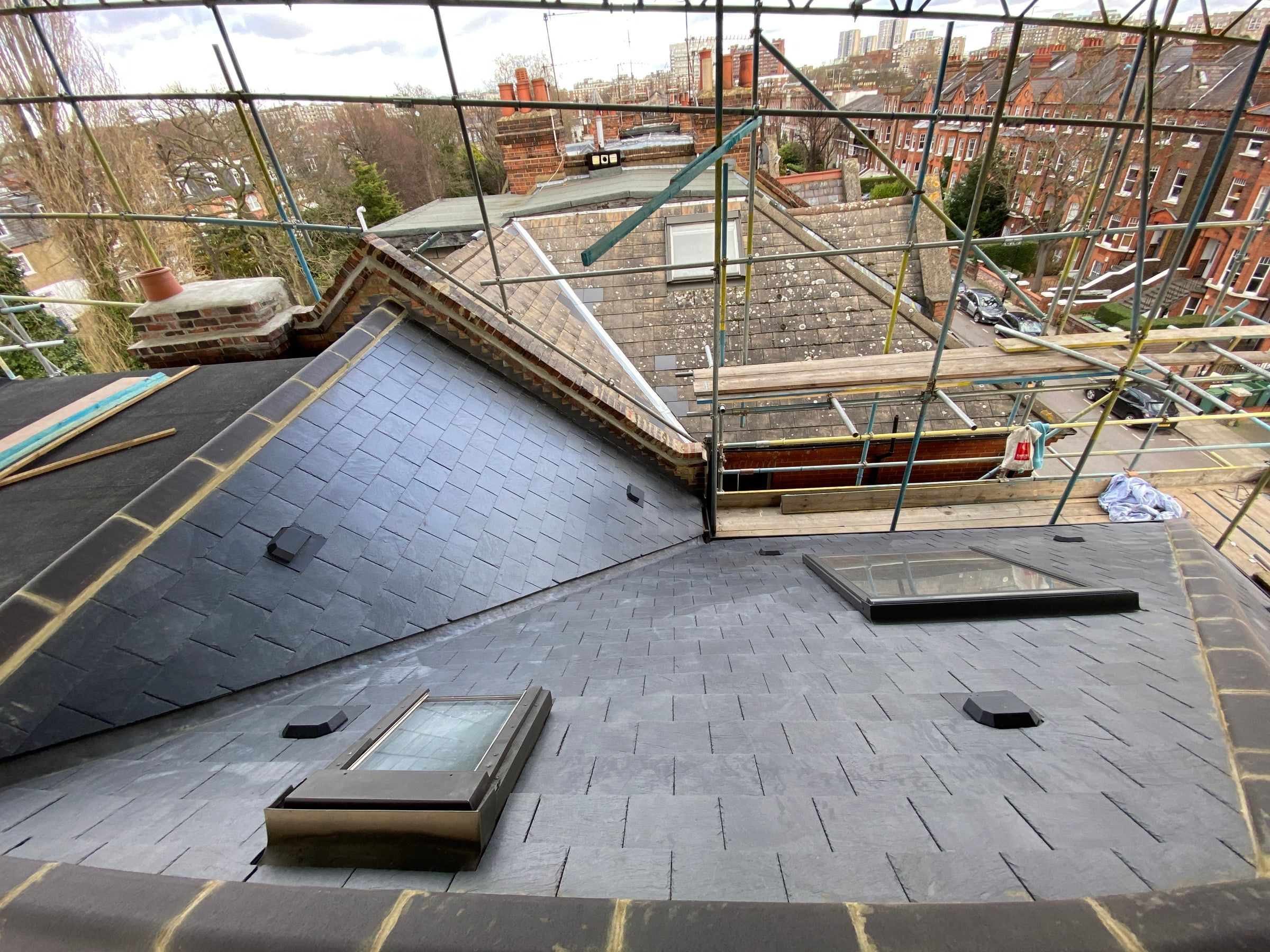 Goldhurst Terrace, South Hampstead, London NW6: completed work by LACD